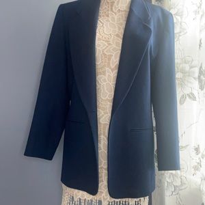 Pendleton Vintage Navy Wool Blazer